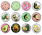 Handmade Round Photo Glass Cabochon 2018