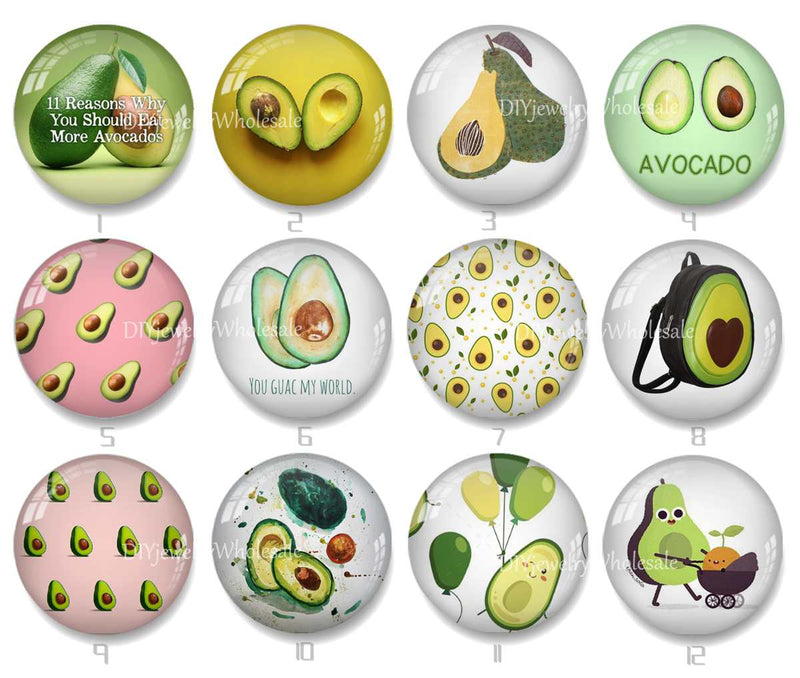 Handmade Round Photo Glass Cabochon 2022