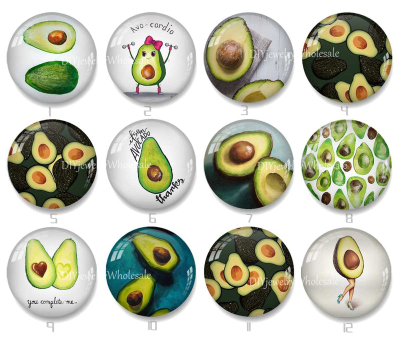 Handmade Round Photo Glass Cabochon 2024