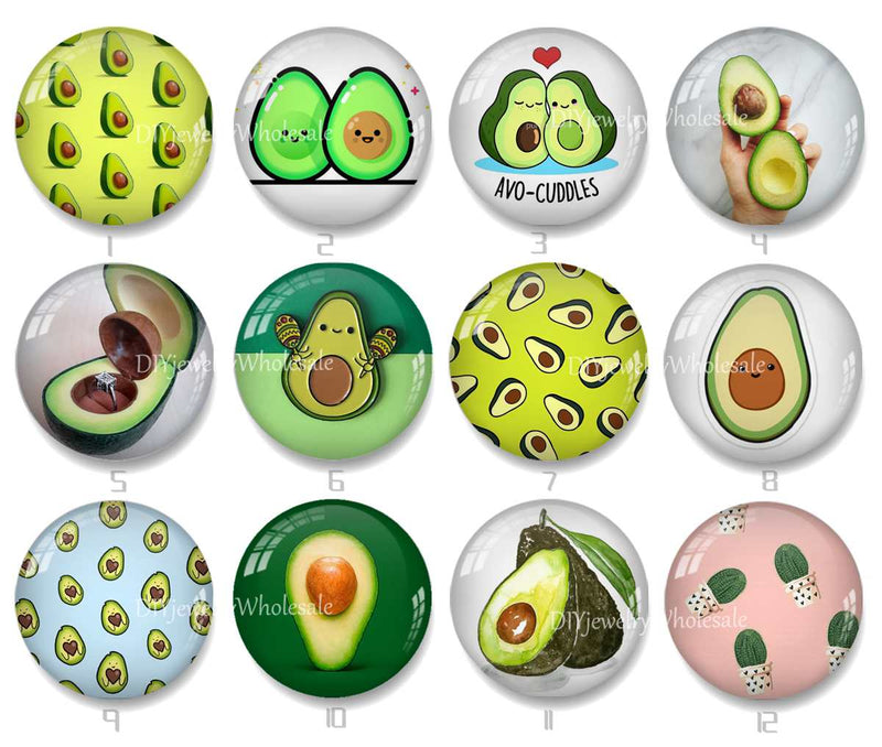Handmade Round Photo Glass Cabochon 2025