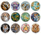 Handmade Round Photo Glass Cabochon 2071