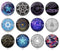 Handmade Round Photo Glass Cabochon 2203