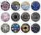 Handmade Round Photo Glass Cabochon 2205