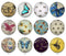 Handmade Round Photo Glass Cabochon 2217