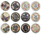 Handmade Round Photo Glass Cabochon 2227