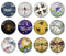 Handmade Round Photo Glass Cabochon 2236