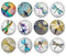 Handmade Round Photo Glass Cabochon 2238