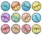 Handmade Round Photo Glass Cabochon 2246