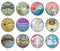 Handmade Round Photo Glass Cabochon 2248