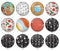 Handmade Round Photo Glass Cabochon 2250