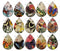 Handmade Teardrop Photo Glass Cabochons pattern geometric 759