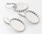 20pcs oval 13x18/ 18x25mm Stainless Steel Crown Earwires Hook With Oval Pad, Earrings Blanks,Earrings Settings Base,Earrings trays