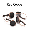 100pcs Copper Plated 8mm-25mm Brass French Earwires Hook With Round Pad,Bezel Earring Blank Base Settings trays
