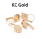 20pcs 8mm-25mm Brass French Earwires Hook With Round Pad,Bezel Earring Blank Base Settings trays