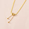 Butterfly pendant necklace stainless steel vacuum electroplating chain all-match non-fading