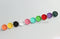 20pcs Paint 8 colors 10mm 12mm Bezel Earring Settings Earring Posts With Round 12mm Pad, Earrings Blanks