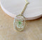 1pcs Handmade pressed flower pendant necklace jewelry