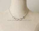 6Kits stainless steel Bezel Necklace, Pendant necklace Settings Base blank Tray Kits