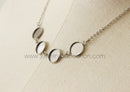 6Kits stainless steel Bezel Necklace, Pendant necklace Settings Base blank Tray Kits