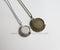 10pcs  Crescent Necklace Bezel , Double-sided Pendant necklace Settings Base blank