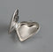 10pcs stainless steel Heart shaped Locket Charm Pendant Locket