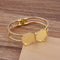 5pcs trays 20mm bracelet blanks Bracelet Settings Bezel Bangle Bracelet Bases