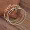 10pcs DIY Jewelry Accessories, Handmade Material, Copper Bracelet