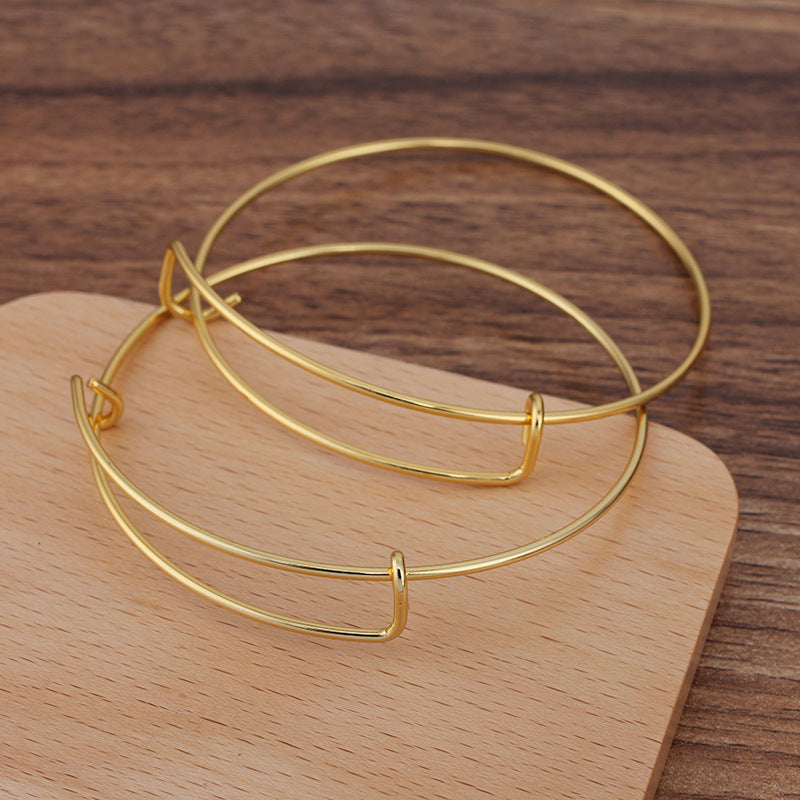 10pcs Brass bracelet ring