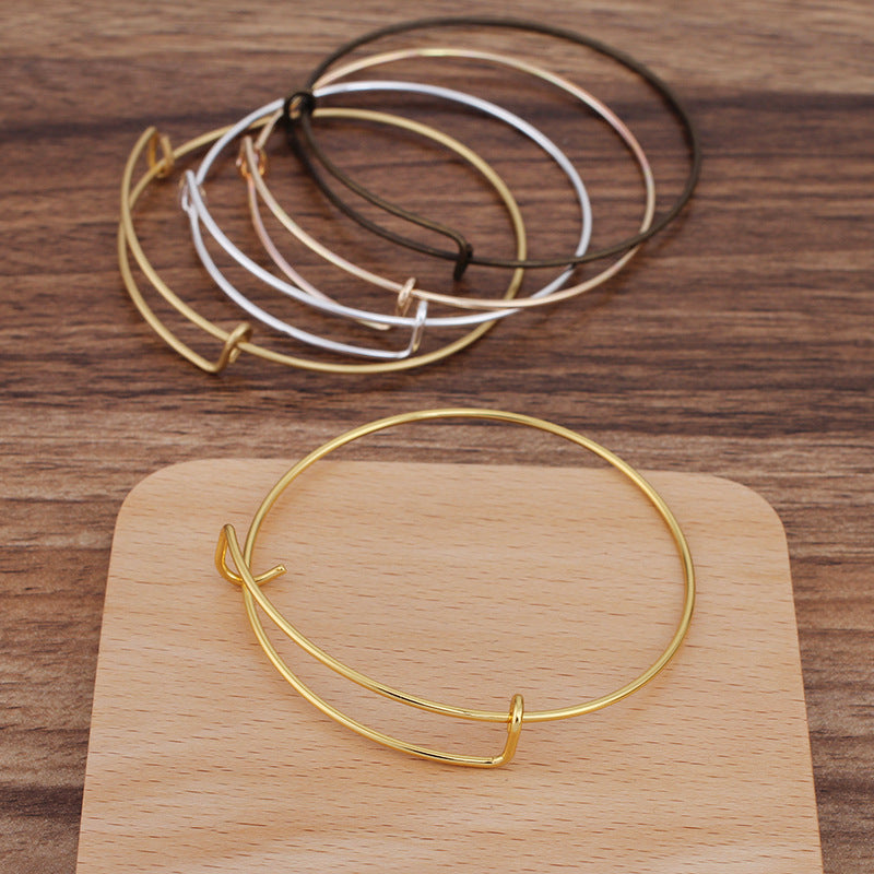 10pcs Brass bracelet ring
