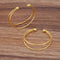DIY jewelry accessories, handmade materials, double line bracelets
