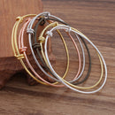Brass diameter simple activity bracelet