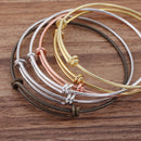 Brass diameter simple activity bracelet