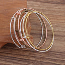 Brass diameter simple activity bracelet