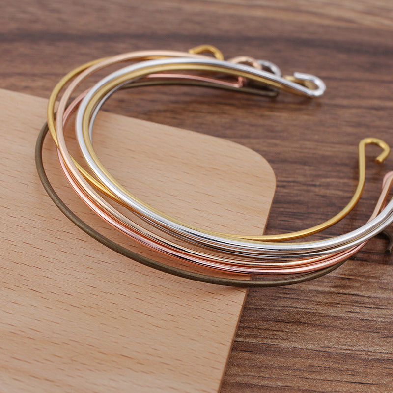 10pcs Brass bracelet ring