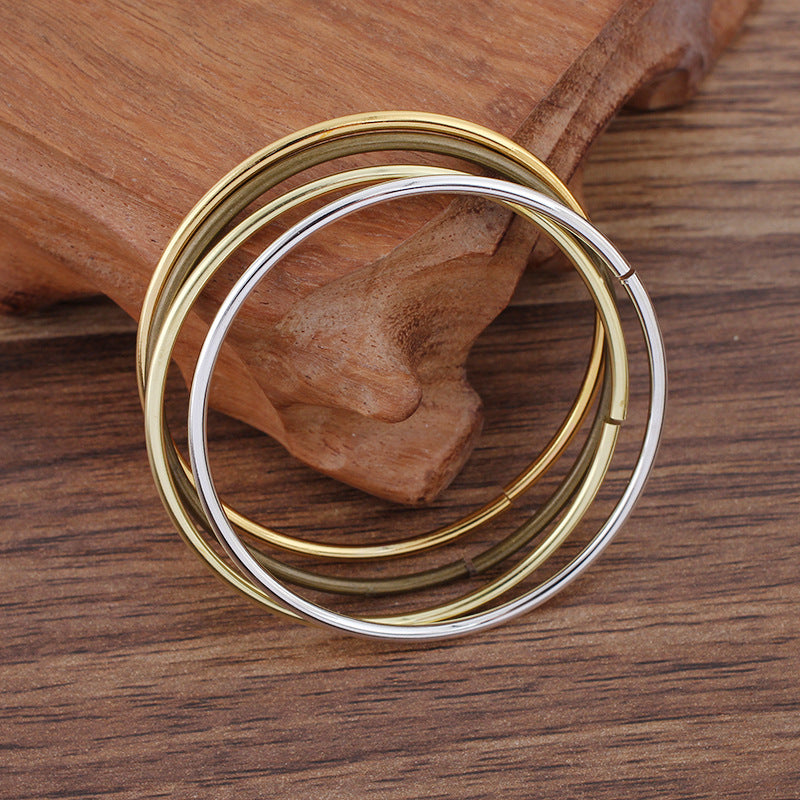 10pcs Brass bracelet ring