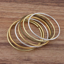 10pcs Brass bracelet ring
