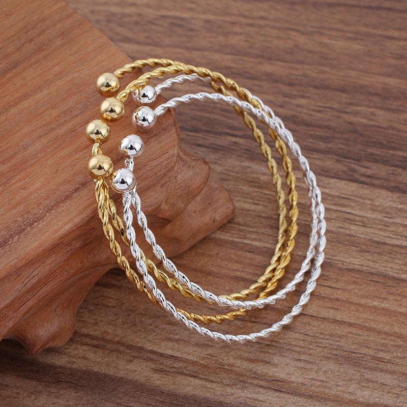 10pcs Twisted bracelet