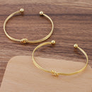 10pcs Double line Concentric knot bracelet