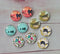 Handmade Round Photo Glass Cabachon animal bird  A107
