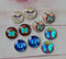 Handmade Round Photo Glass Cabachon animal butterfly A108