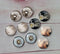 Handmade Round Photo Glass Cabachon plant Dandelion A115