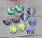 Handmade Round Photo Glass Cabachon plant Dandelion A118