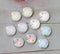 Handmade Round Photo Glass Cabachon plant flower A133