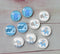 Handmade Round Photo Glass Cabachon animal Cartoon Elephant A200