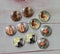 Handmade Round Photo Glass Cabachon animal  horse A37