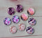 Handmade Round Photo Glass Cabachon Crystal A40