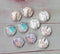 Handmade Round Photo Glass Cabachon Texture A52