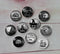 Handmade Round Photo Glass Cabochon A543