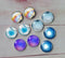 Handmade Round Photo Glass Cabachon A5