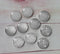 Handmade Round Photo Glass Cabachon powder flash A68
